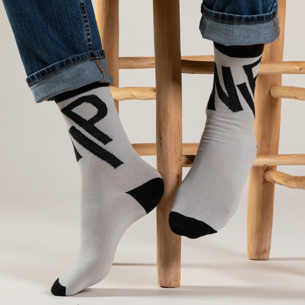 WIP - Unisex Socks Collection by KaRiniTi - White