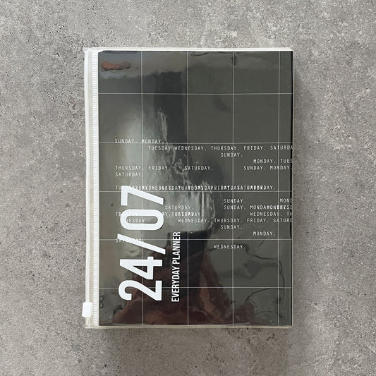 24/07 Everyday Planner - Black