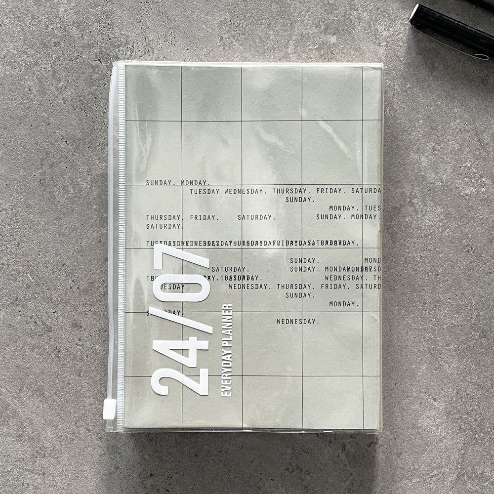 24/07 Everyday Planner - Grey
