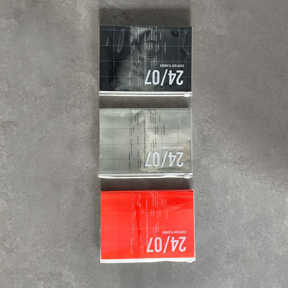 24/07 Everyday Planner - Grey