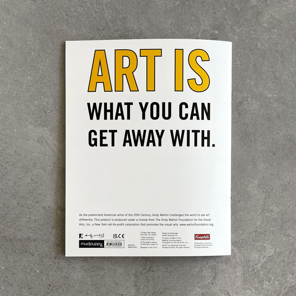 Andy Warhol Coloring Book
