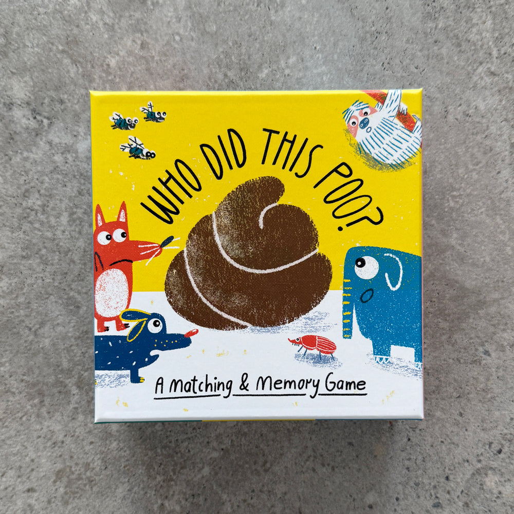 Who Did This Poo? A Matching & Memory Game