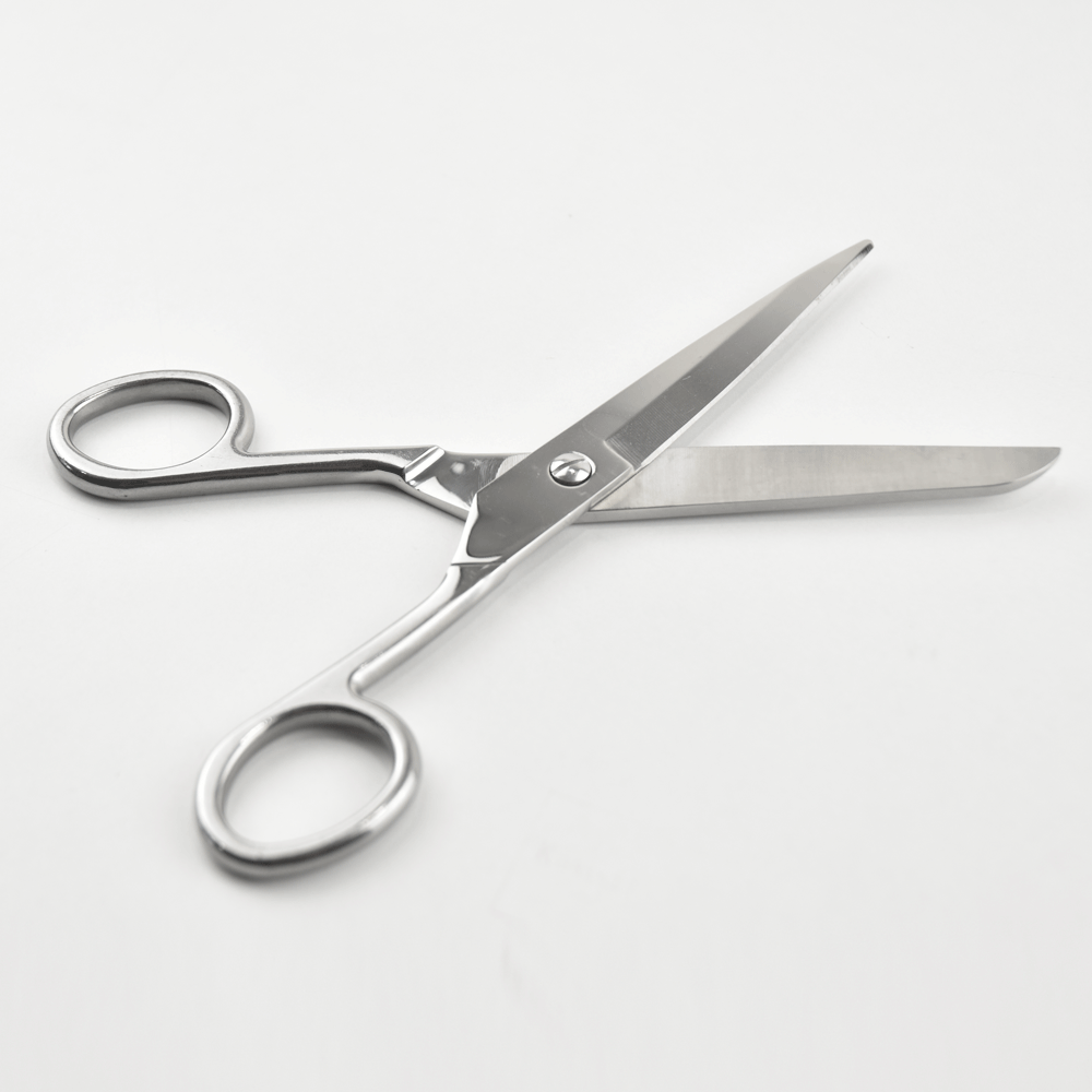 KaRniTi - Stainless Steel Scissors    ▲ Size: 18 cm   ▲ Weight: 96 gr.  ▲ Colors: Gold / Silver  ▲ Material: stainless steel