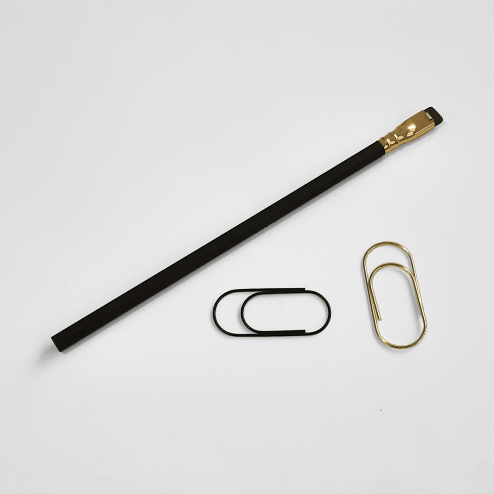Paper Clip - Gold / Black