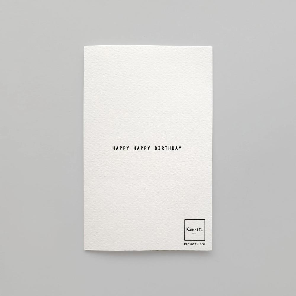 Greeting Card - Happy Happy Birthday - KaRiniTi