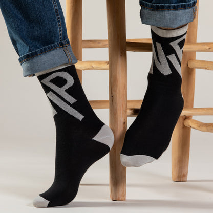 WIP - Unisex Socks Collection by KaRiniTi - Black