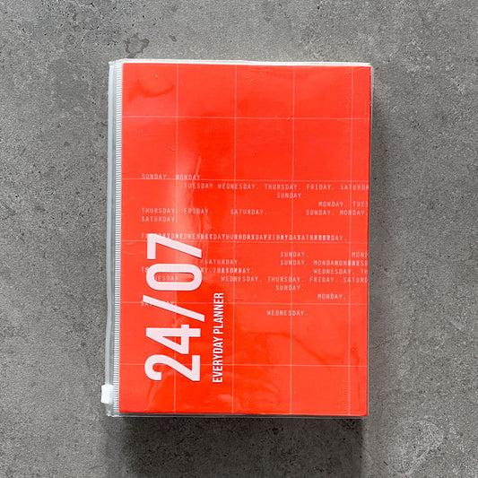 24/07 Everyday Planner - Orange
