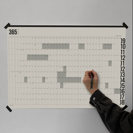 365 Day - 2026-2027 Yearly Planner