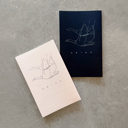 Daniela Spector x KaRiniTi "To Home" hand-sewn notebook set, pink and navy - photo 1