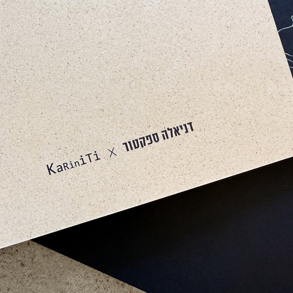 Daniela Spector x KaRiniTi "To Home" hand-sewn notebook set, pink and navy - photo 3