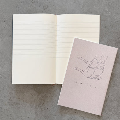 Daniela Spector x KaRiniTi "To Home" hand-sewn notebook set, pink and navy - photo 4