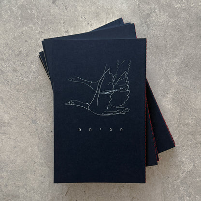 Daniela Spector x KaRiniTi "To Home" hand-sewn notebook set, pink and navy - photo 11