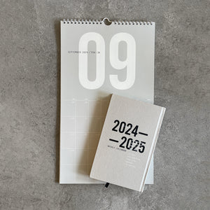 NEW Wall Calendar + Weekly 2024-2025 - Combo