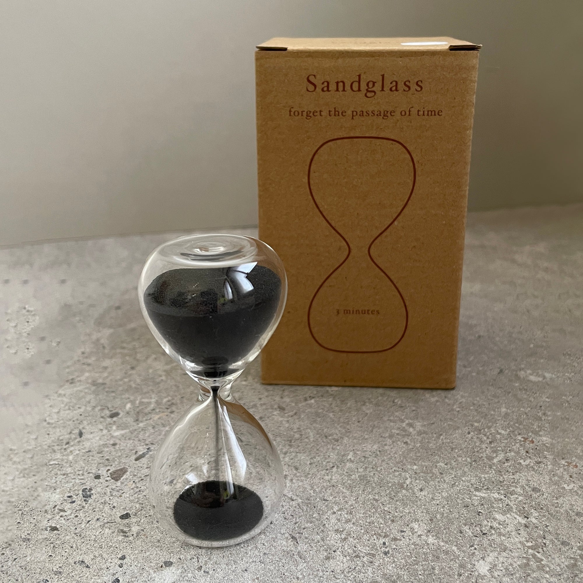 3 Minute Glass Sand Timer