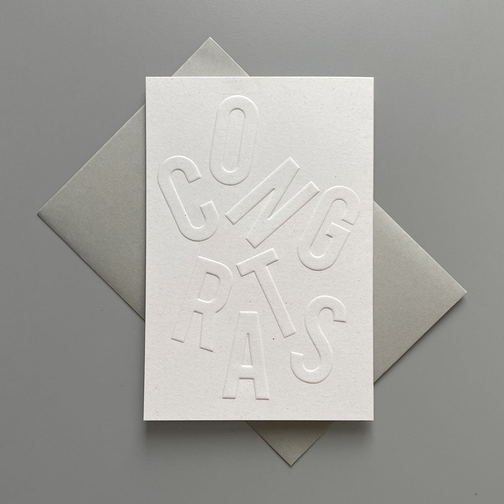 Greeting Card - CONGRATS