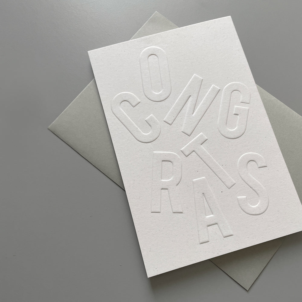 Greeting Card - CONGRATS