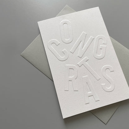 Greeting Card - CONGRATS