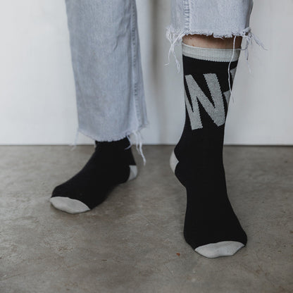 WIP - Unisex Socks Collection by KaRiniTi - Black