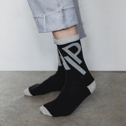 WIP - Unisex Socks Collection by KaRiniTi - Black