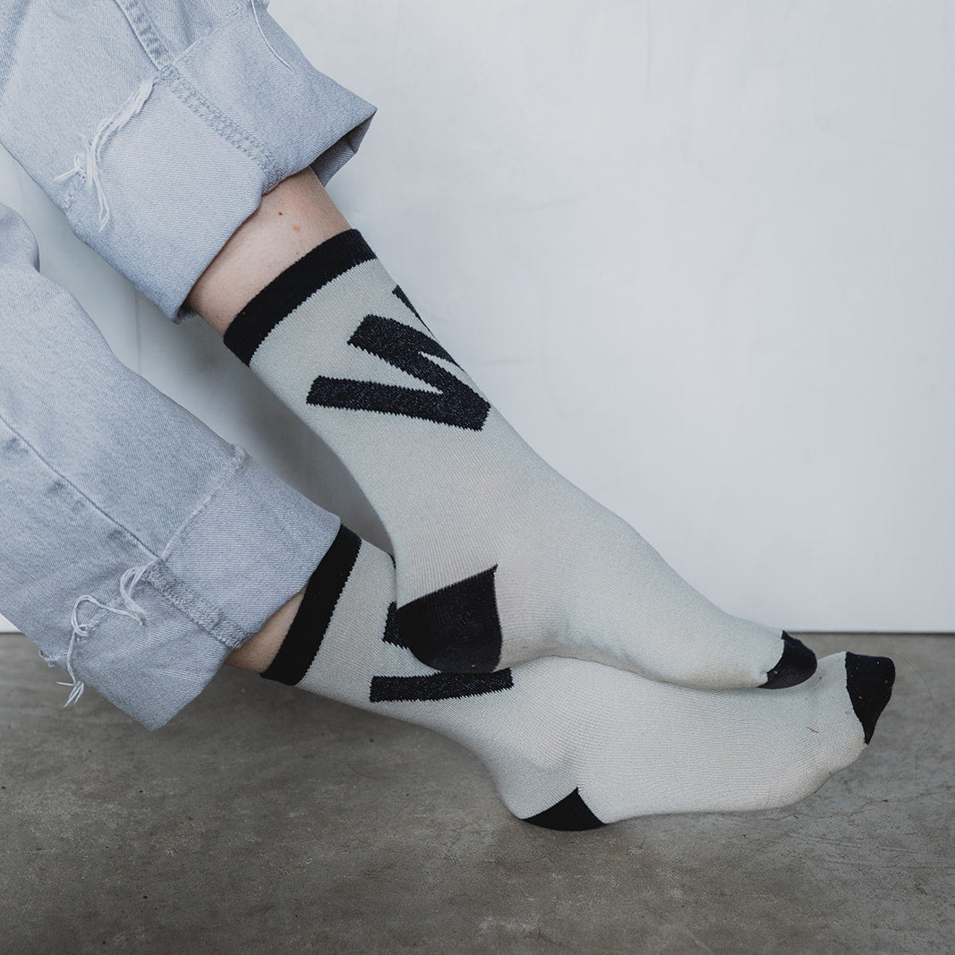 WIP - Unisex Socks Collection by KaRiniTi - White