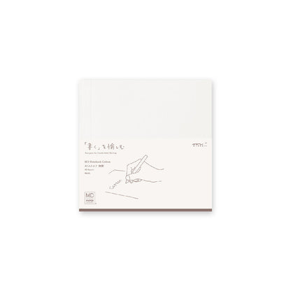 MIDORI MD Notebook Cotton - Blank - cover in original packaging