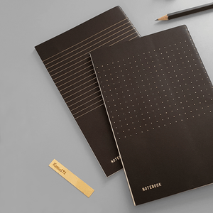 The Super Efficiency Today Combo  In this combo you'll find:  ▲ 07 Days Planner - Weekly Organizer  ▲ Today Notepad  ▲ Black Notebook (Dotted Grid / Line Paper)