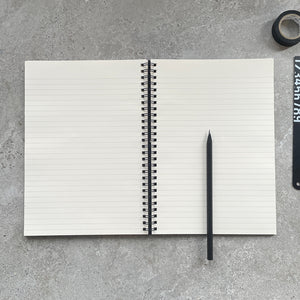 KaRiniTi - The Write It and Do It Combo  In this combo you'll find:  ▲ Spiral Notebook - Quote - Black / Gray  ▲ To Do List  ▲ Blackwing Pencil - Matte