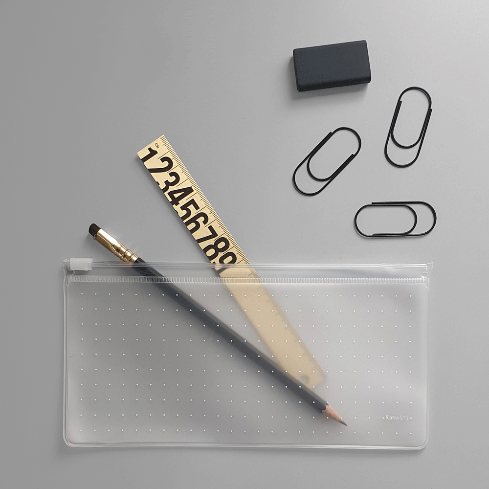 KaRiniTi - Brass Ruler with Black Print  18 cm