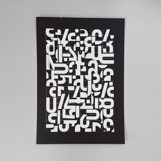 הדפס רשת: Everything is in order - שחור