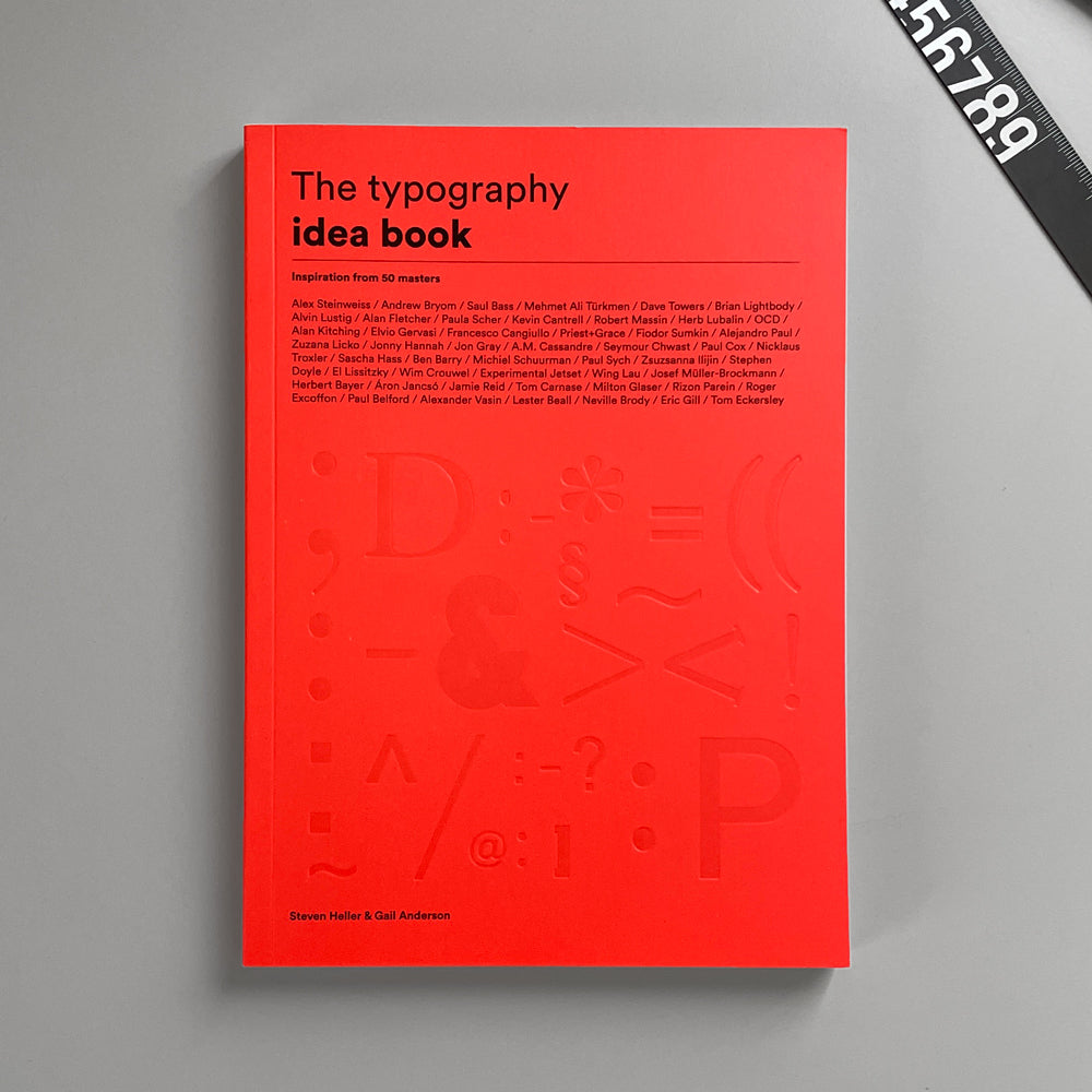 The Typography Idea Book - Inspiration from 50 Masters